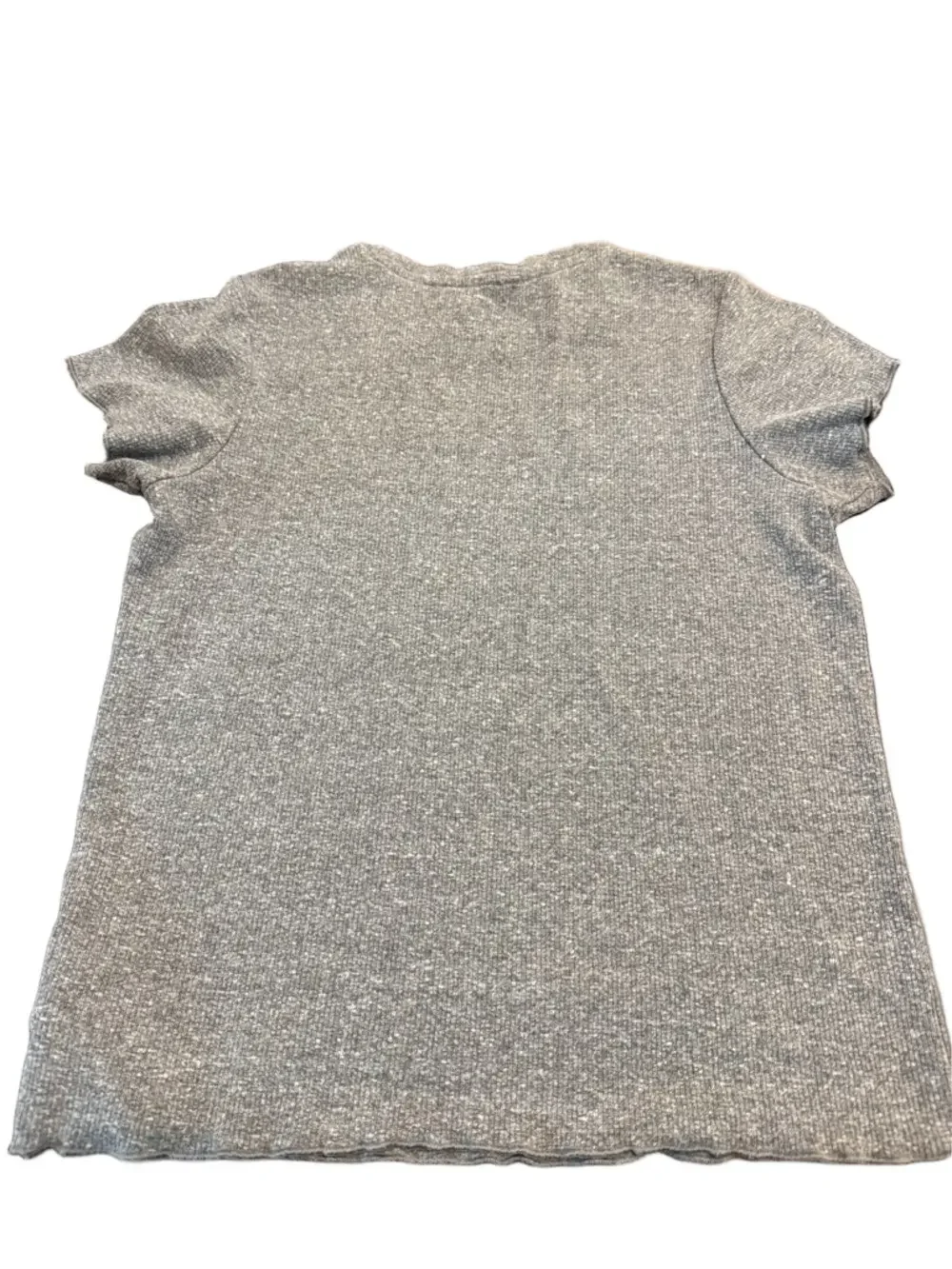 **Bundle** GAP Denim Jeans Gray Crop Tee & Pale-Yellow Puppy Graphic Tee 11/12